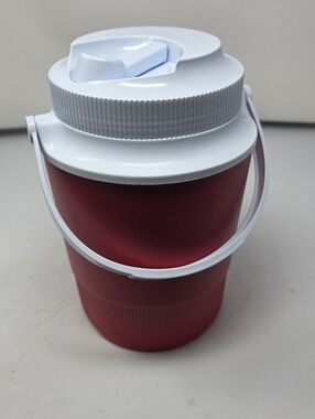 Vintage GOTT Rubbermaid Water Cooler Jug #1502 with Top Handle